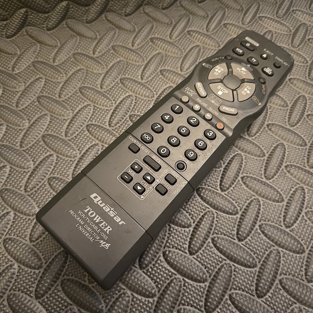 Quasar Tower Universal Remote Control Program Director MB Tested Working